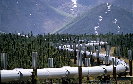 Trans-Alaska Pipeline - Atigun Pass